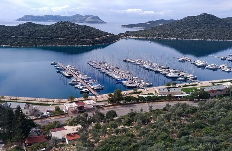 kaş marina